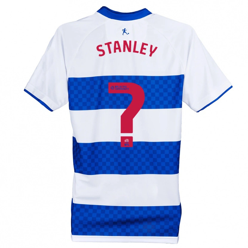 Danxen Niño Camiseta Grace Stanley #0 Azul Blanco 1ª Equipación 2025/26 La Camisa México