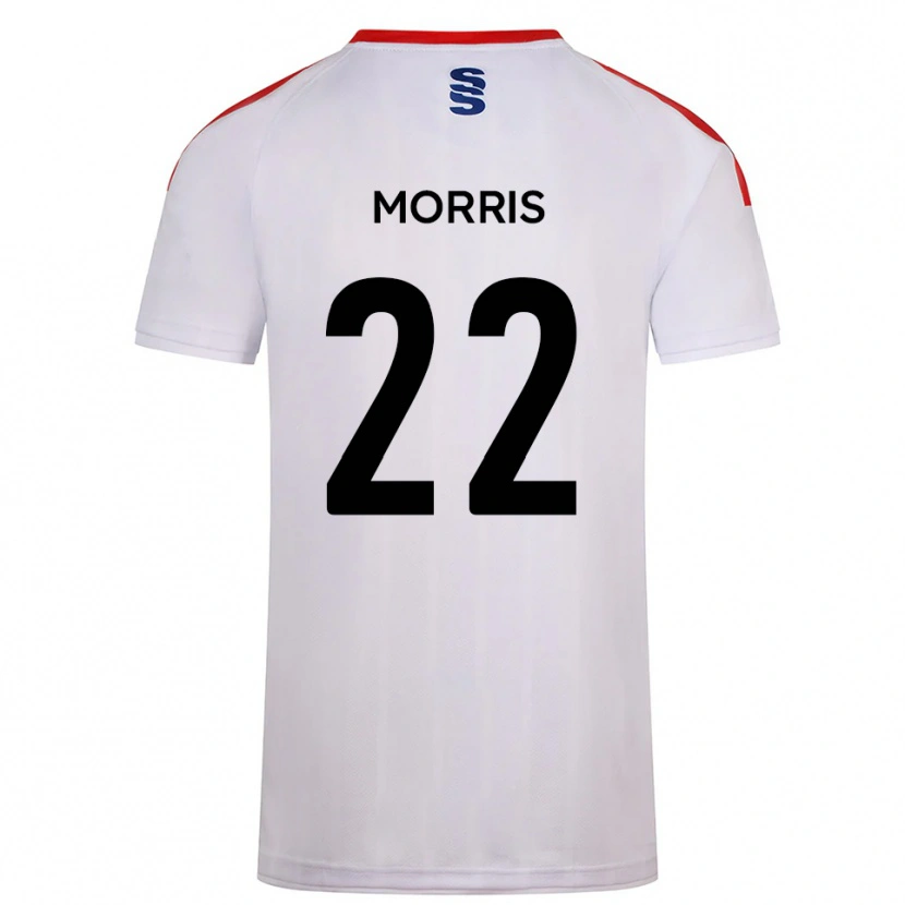 Danxen Niño Camiseta Jack Morris #22 Blanco Azul Marino 1ª Equipación 2025/26 La Camisa México