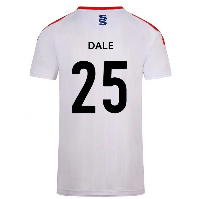Danxen Niño Camiseta Natasha Dale #25 Blanco Azul Marino 1ª Equipación 2025/26 La Camisa México