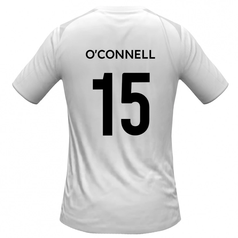 Danxen Niño Camiseta Charlie O'connell #15 Blanco Gris 1ª Equipación 2025/26 La Camisa México