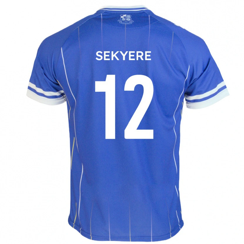 Danxen Niño Camiseta Jeffrey Sekyere #12 Azul Real 1ª Equipación 2025/26 La Camisa México