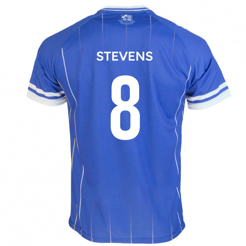 Danxen Niño Camiseta James Stevens #8 Azul Real 1ª Equipación 2025/26 La Camisa México