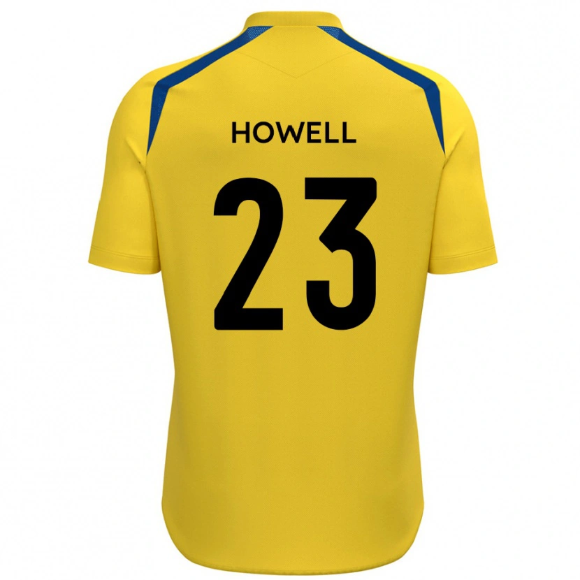 Danxen Niño Camiseta Finn Howell #23 Amarillo Azul 1ª Equipación 2025/26 La Camisa México