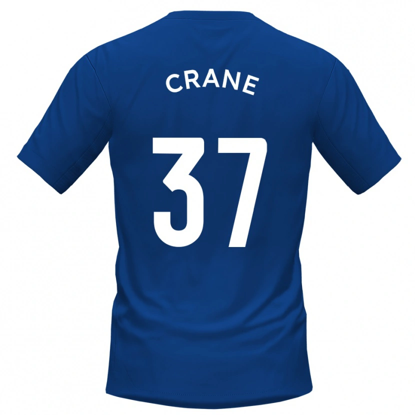 Danxen Niño Camiseta Nick Crane #37 Azul Blanco 1ª Equipación 2025/26 La Camisa México