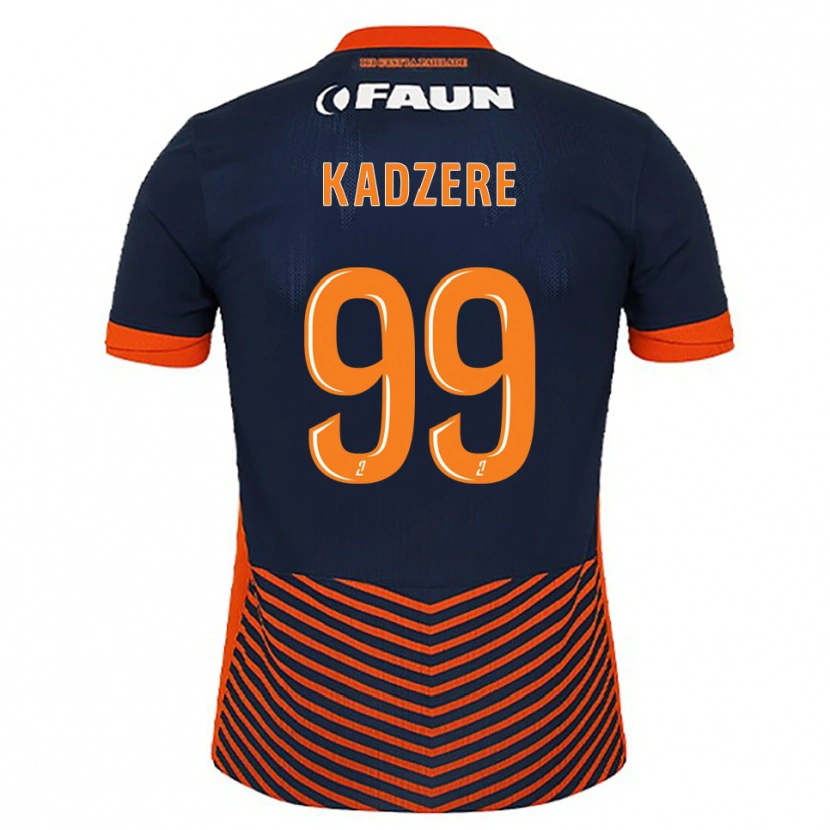 Danxen Niño Camiseta Rose Kadzere #99 Azul Medianoche Naranja 1ª Equipación 2025/26 La Camisa México