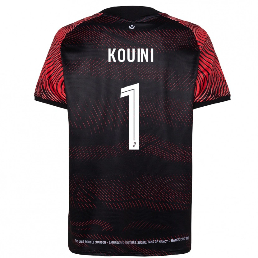 Danxen Niño Camiseta Yanis Kouini #1 Blanco Rojo 1ª Equipación 2025/26 La Camisa México