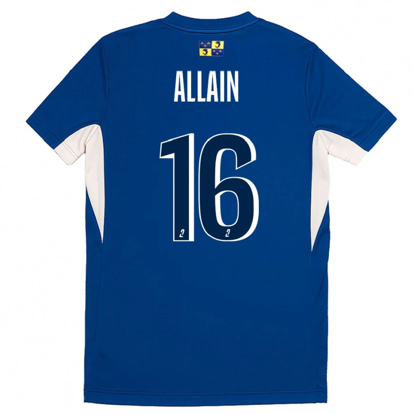 Danxen Niño Camiseta Bobby Allain #16 Azul Azul Marino 1ª Equipación 2025/26 La Camisa México