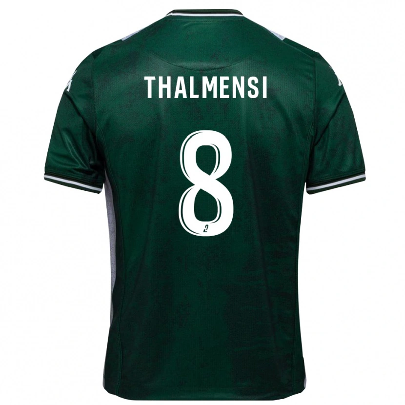 Danxen Niño Camiseta Rudy Thalmensi #8 Verde Blanco 1ª Equipación 2025/26 La Camisa México