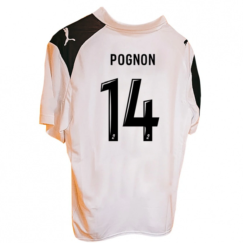 Danxen Niño Camiseta Ange Pognon #14 Naranja Negro 1ª Equipación 2025/26 La Camisa México