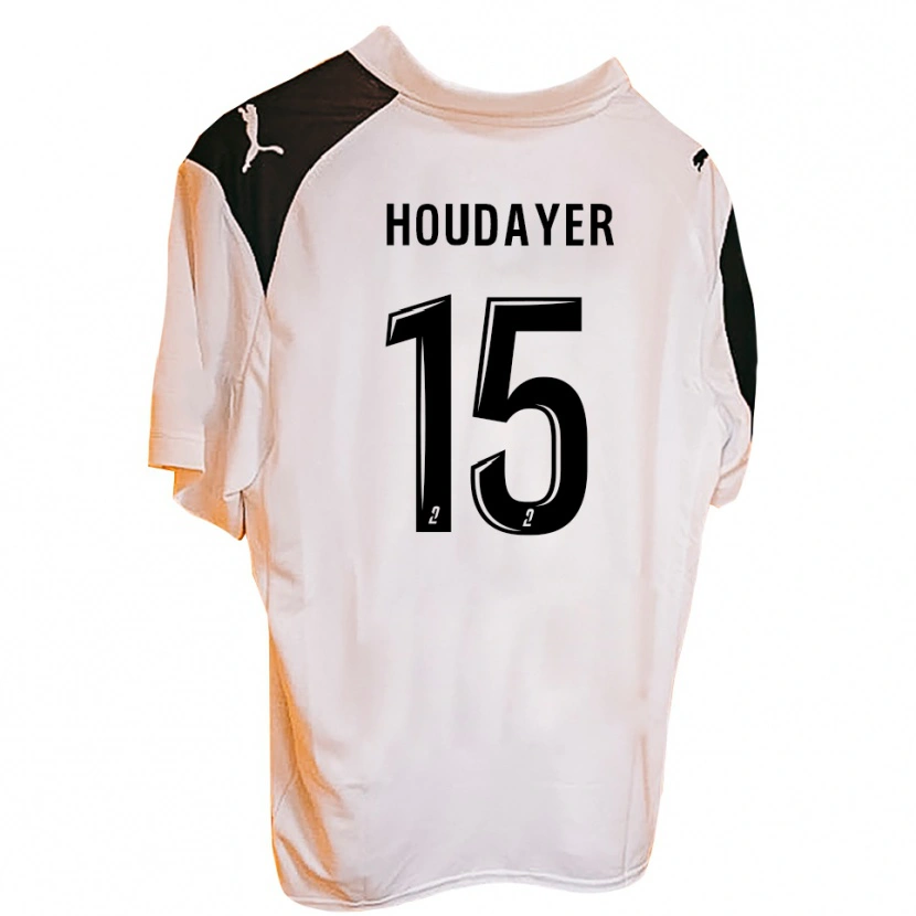 Danxen Niño Camiseta Mathys Houdayer #15 Naranja Negro 1ª Equipación 2025/26 La Camisa México