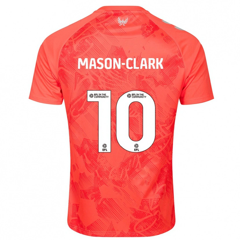 Danxen Niño Camiseta Ephron Mason-Clark #10 Naranja Blanco 2ª Equipación 2025/26 La Camisa México