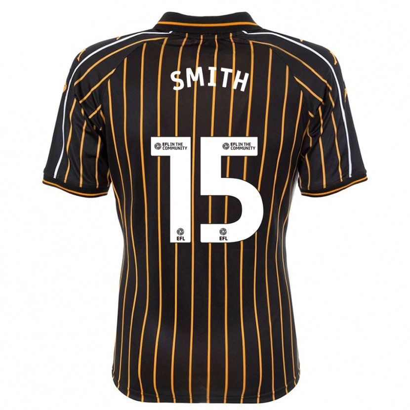 Danxen Niño Camiseta Suey Smith #15 Blanco Negro 2ª Equipación 2025/26 La Camisa México