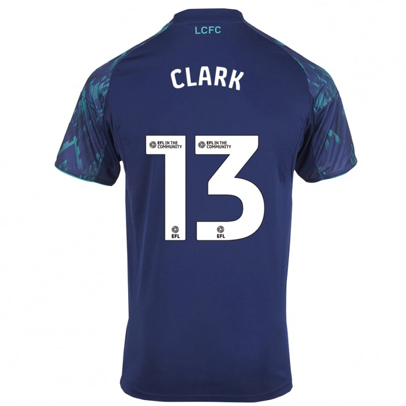 Danxen Niño Camiseta Olivia Clark #13 Azul Marino Verde Blanco 2ª Equipación 2025/26 La Camisa México