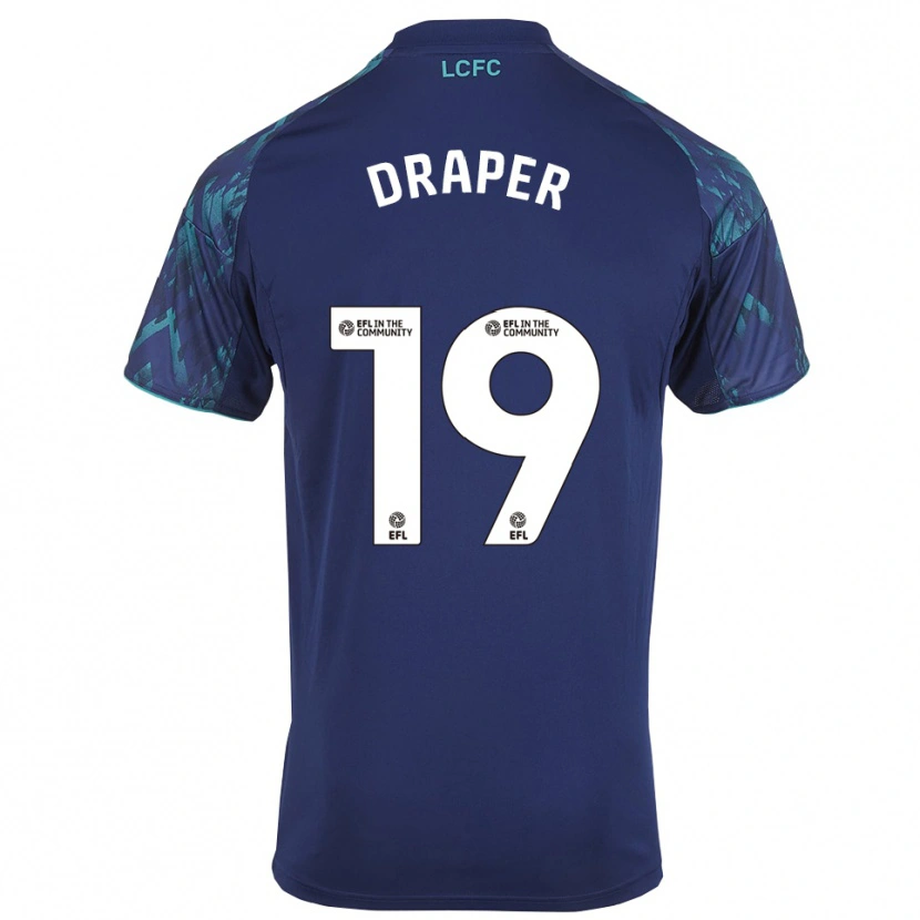 Danxen Niño Camiseta Denny Draper #19 Azul Marino Verde Blanco 2ª Equipación 2025/26 La Camisa México