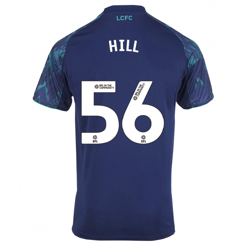 Danxen Niño Camiseta Deniche Hill #56 Azul Marino Verde Blanco 2ª Equipación 2025/26 La Camisa México