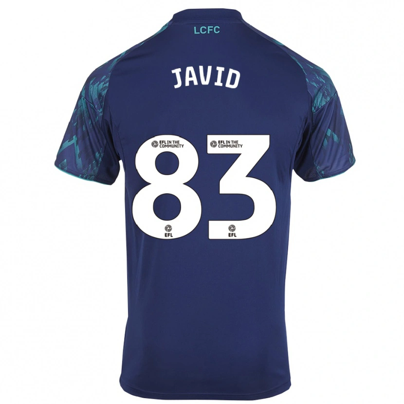 Danxen Niño Camiseta Abdullah Javid #83 Azul Marino Verde Blanco 2ª Equipación 2025/26 La Camisa México
