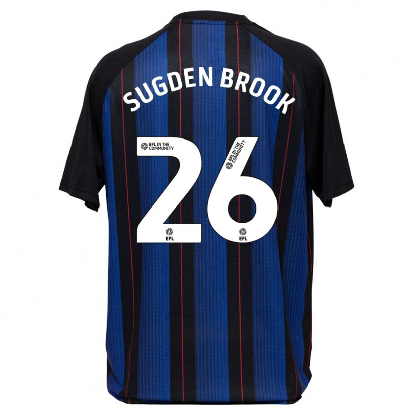 Danxen Niño Camiseta Darcie Sugden-Brook #26 Azul Negro 2ª Equipación 2025/26 La Camisa México