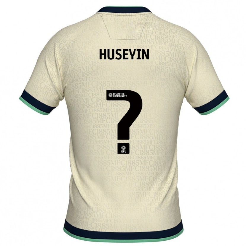 Danxen Niño Camiseta Emel Huseyin #0 Champán Azul Marino 2ª Equipación 2025/26 La Camisa México