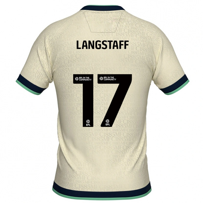 Danxen Niño Camiseta Macaulay Langstaff #17 Champán Azul Marino 2ª Equipación 2025/26 La Camisa México
