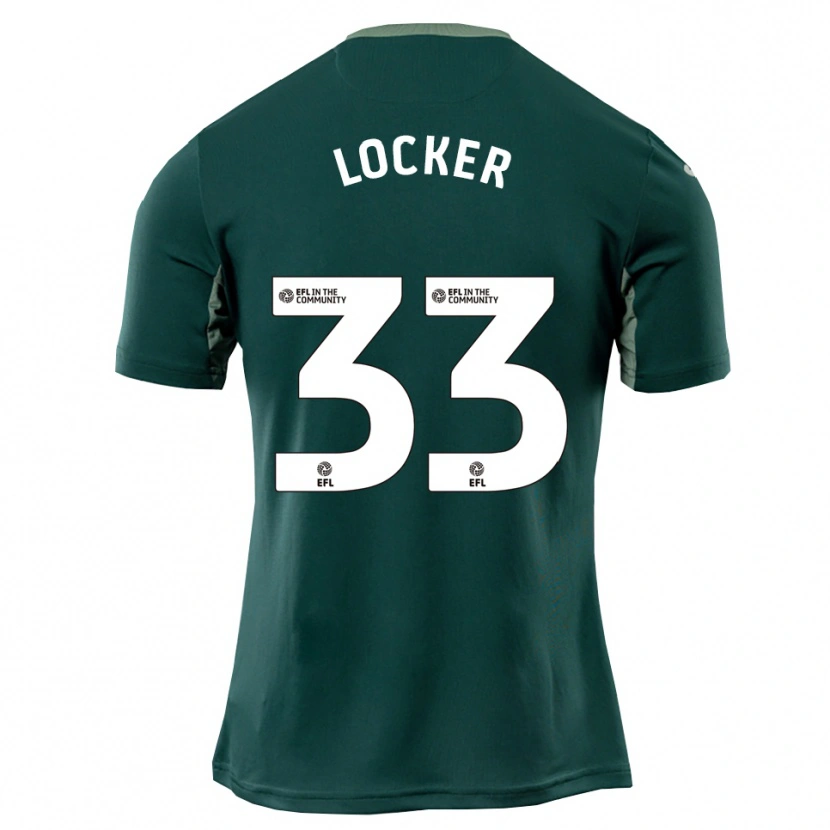 Danxen Niño Camiseta Amber Locker #33 Verde Blanco Púrpura 2ª Equipación 2025/26 La Camisa México