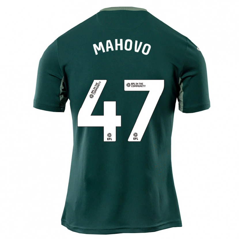 Danxen Niño Camiseta Lucien Mahovo #47 Verde Blanco Púrpura 2ª Equipación 2025/26 La Camisa México