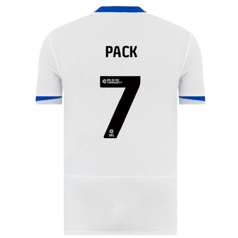 Danxen Niño Camiseta Marlon Pack #7 Blanco Negro 2ª Equipación 2025/26 La Camisa México