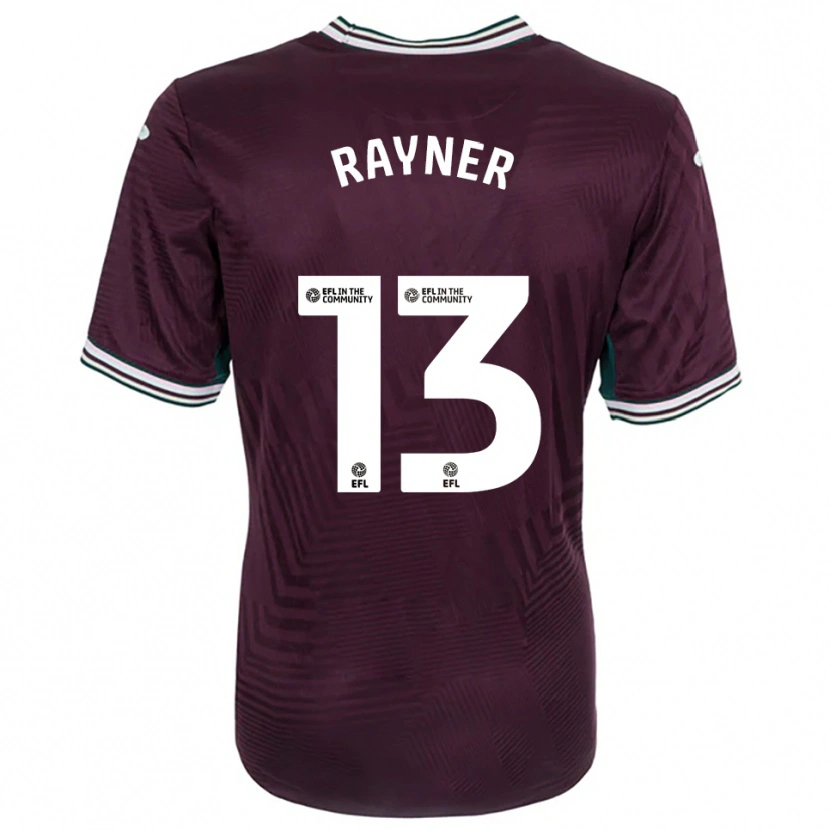 Danxen Niño Camiseta Opal Rayner #13 Rojo Óxido Blanco 2ª Equipación 2025/26 La Camisa México