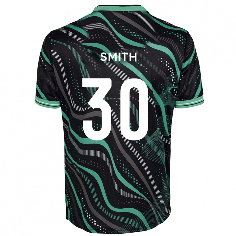 Danxen Niño Camiseta Jude Smith #30 Negro Verde 2ª Equipación 2025/26 La Camisa México