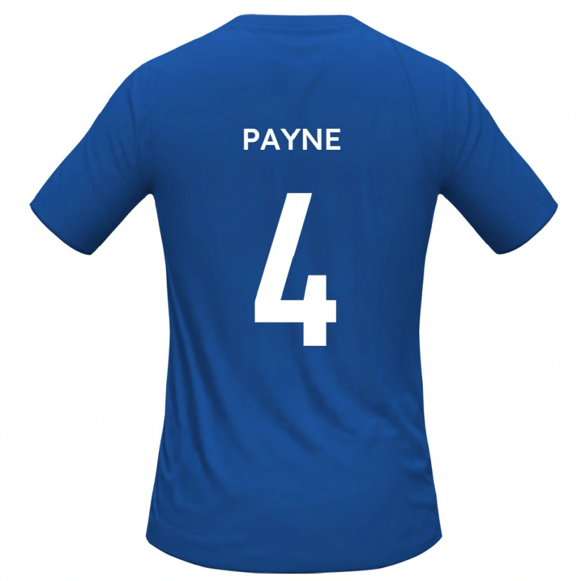 Danxen Niño Camiseta Jack Payne #4 Azul Celeste 2ª Equipación 2025/26 La Camisa México