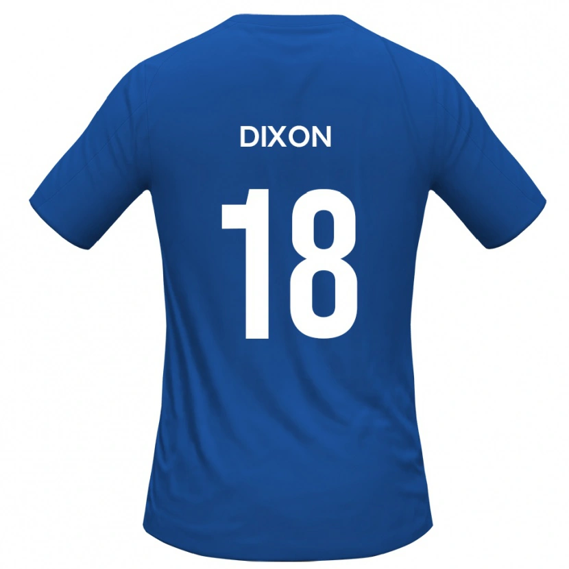 Danxen Niño Camiseta Junior Dixon #18 Azul Celeste 2ª Equipación 2025/26 La Camisa México