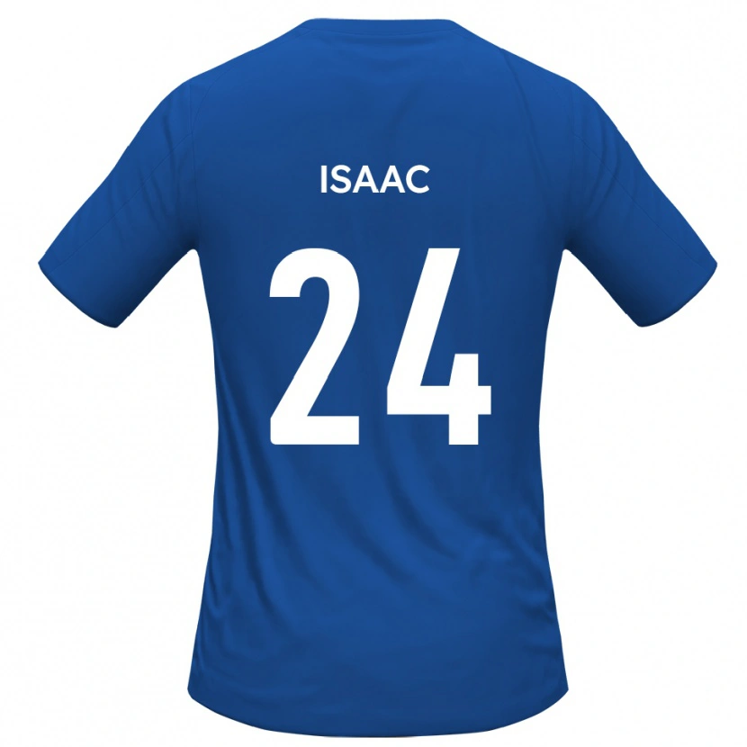 Danxen Niño Camiseta Daniel Isaac #24 Azul Celeste 2ª Equipación 2025/26 La Camisa México