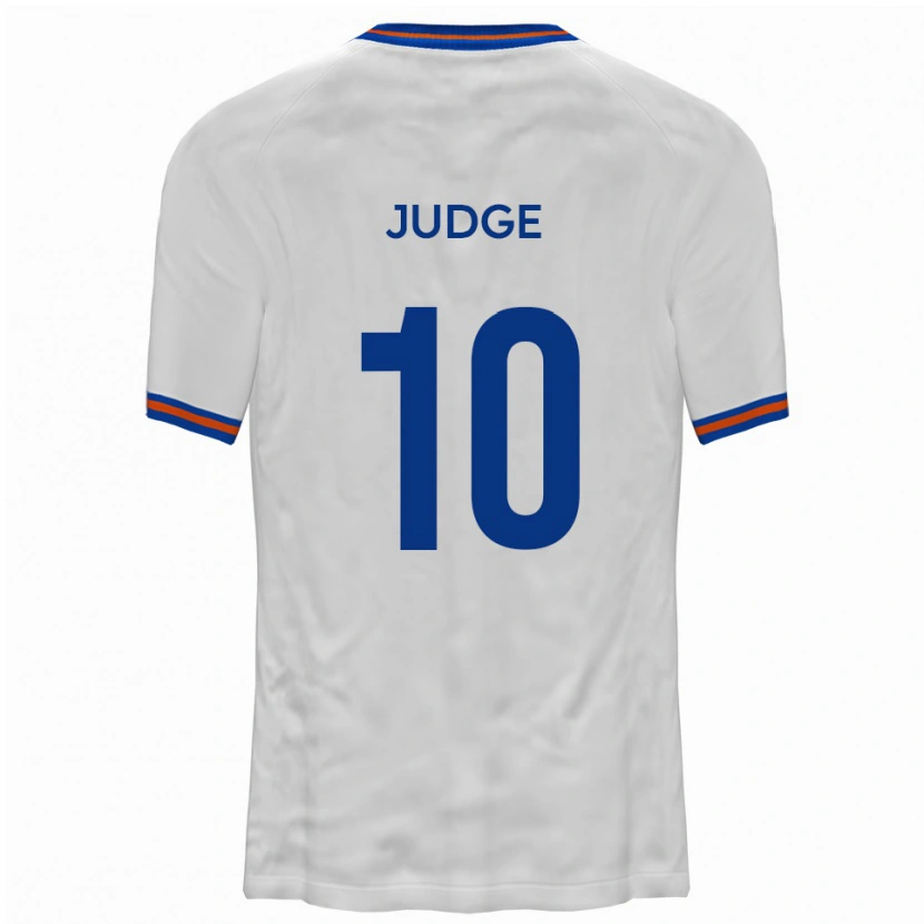 Danxen Niño Camiseta Alan Judge #10 Blanco Azul 2ª Equipación 2025/26 La Camisa México