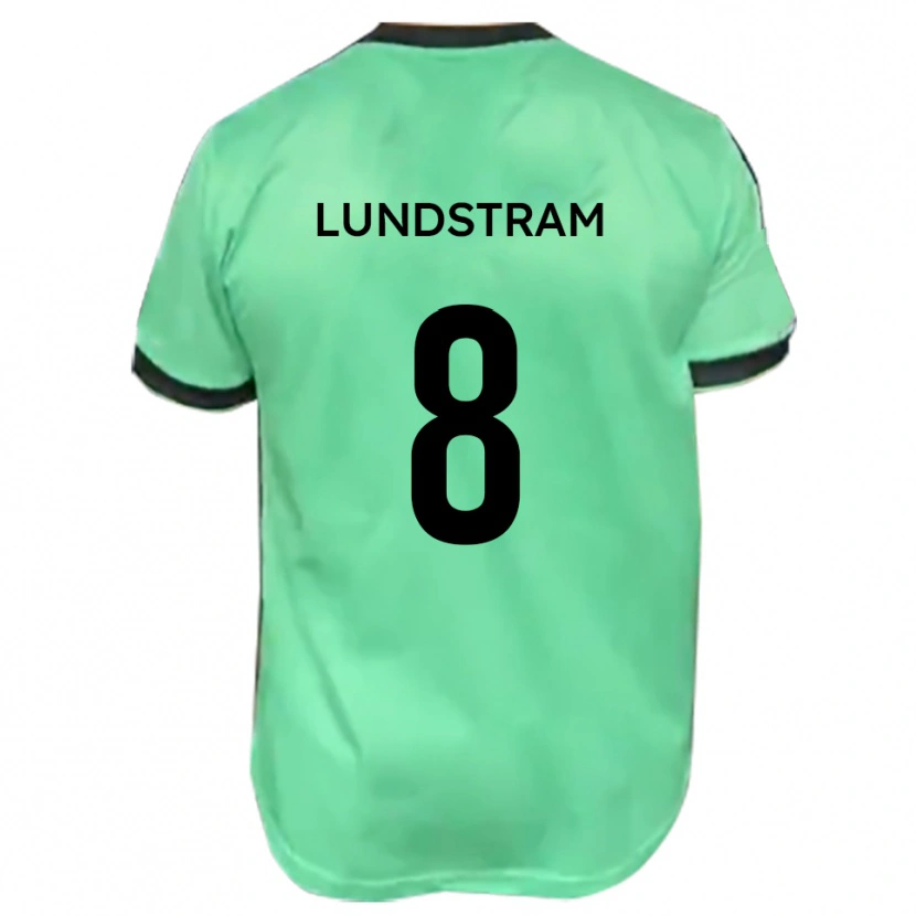 Danxen Niño Camiseta Josh Lundstram #8 Turquesa Negro 2ª Equipación 2025/26 La Camisa México