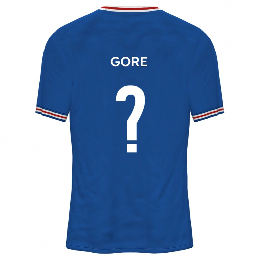 Danxen Niño Camiseta Ruby Gore #0 Azul Dodgers 2ª Equipación 2025/26 La Camisa México