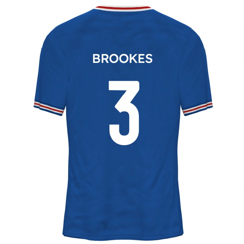 Danxen Niño Camiseta Ben Brookes #3 Azul Dodgers 2ª Equipación 2025/26 La Camisa México
