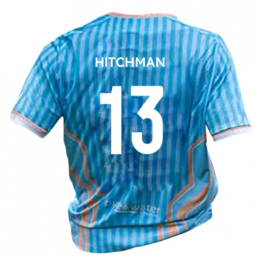 Danxen Niño Camiseta Jack Hitchman #13 Negro Oro 2ª Equipación 2025/26 La Camisa México