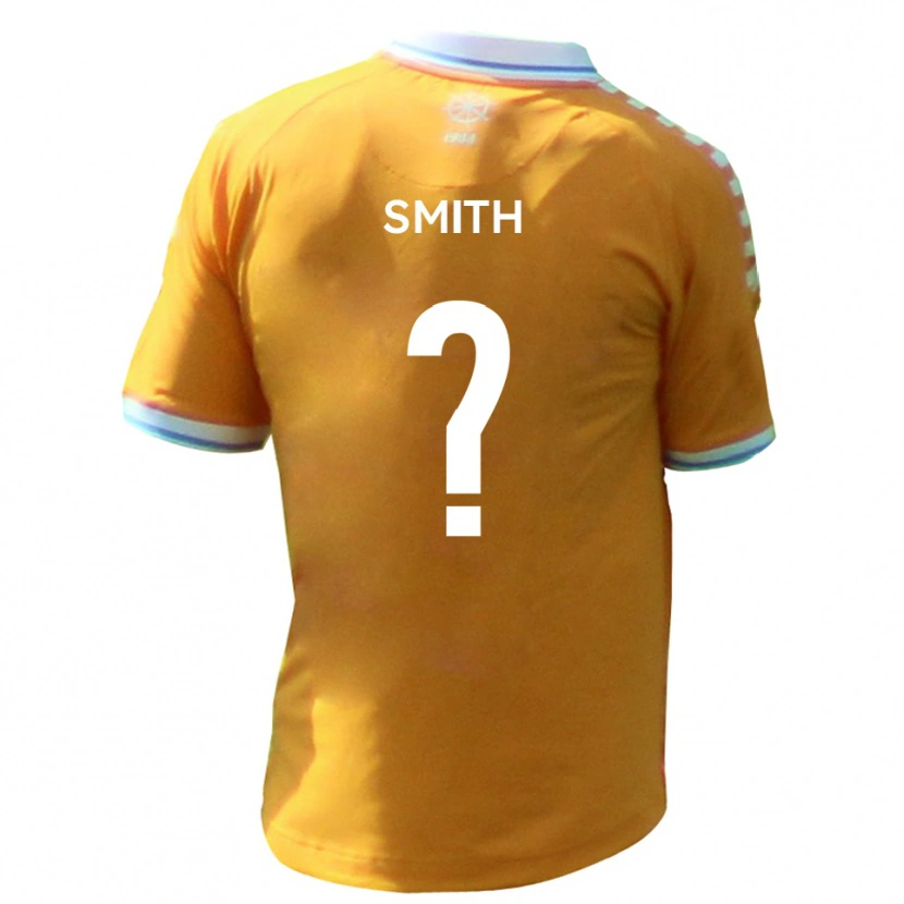 Danxen Niño Camiseta Alisha Smith #0 Amarillo Azul 2ª Equipación 2025/26 La Camisa México
