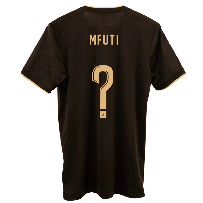 Danxen Niño Camiseta Dorian Mfuti #0 Azul Rojo 2ª Equipación 2025/26 La Camisa México