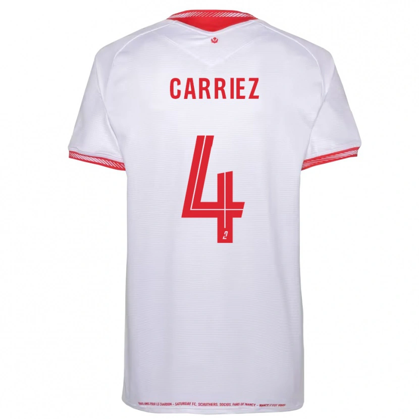 Danxen Niño Camiseta Sasha Carriez #4 Negro Rojo 2ª Equipación 2025/26 La Camisa México