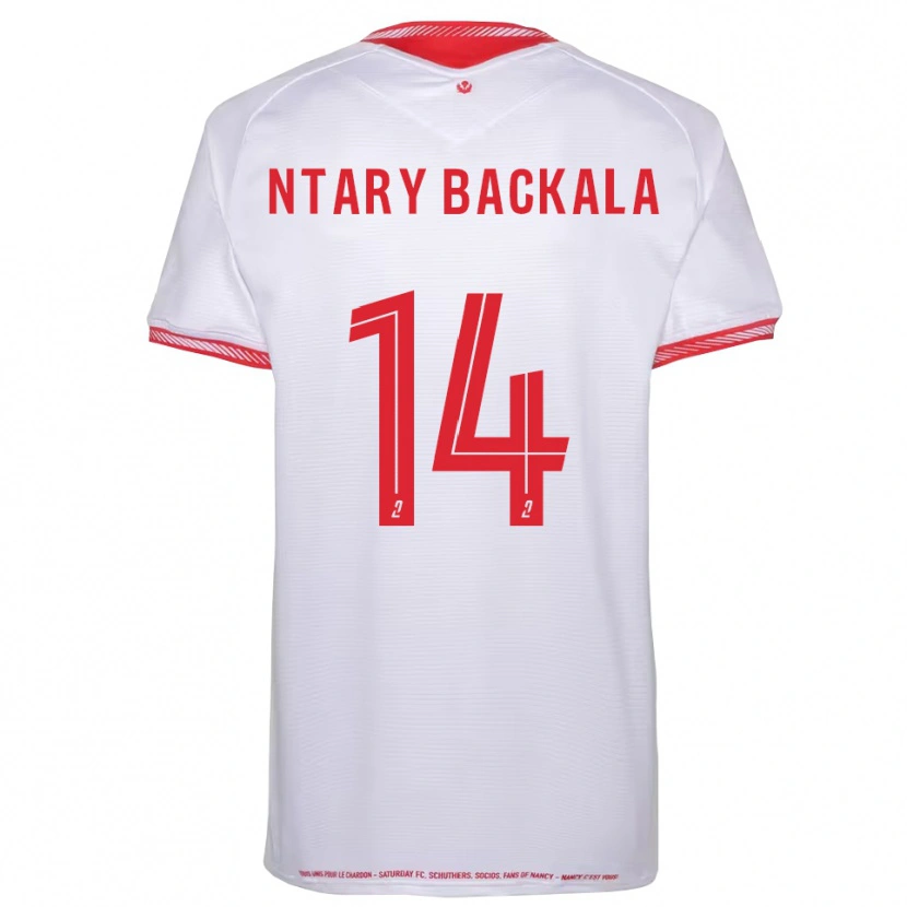 Danxen Niño Camiseta Jordy Ntary Backala #14 Negro Rojo 2ª Equipación 2025/26 La Camisa México