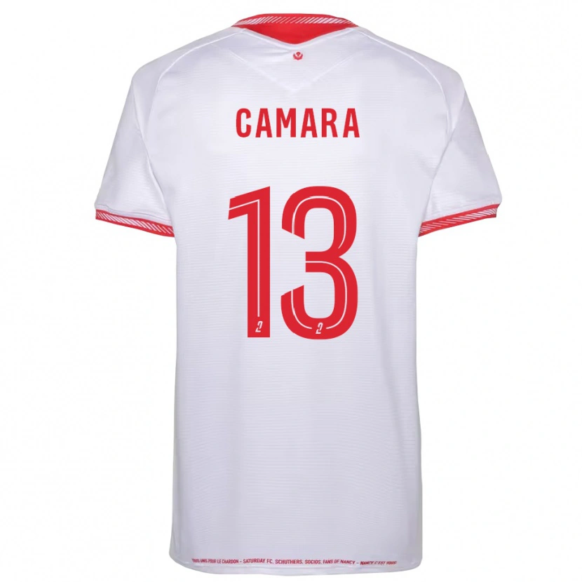 Danxen Niño Camiseta Bakari Camara #13 Negro Rojo 2ª Equipación 2025/26 La Camisa México