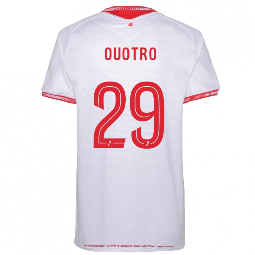 Danxen Niño Camiseta Patrick Ouotro #29 Negro Rojo 2ª Equipación 2025/26 La Camisa México