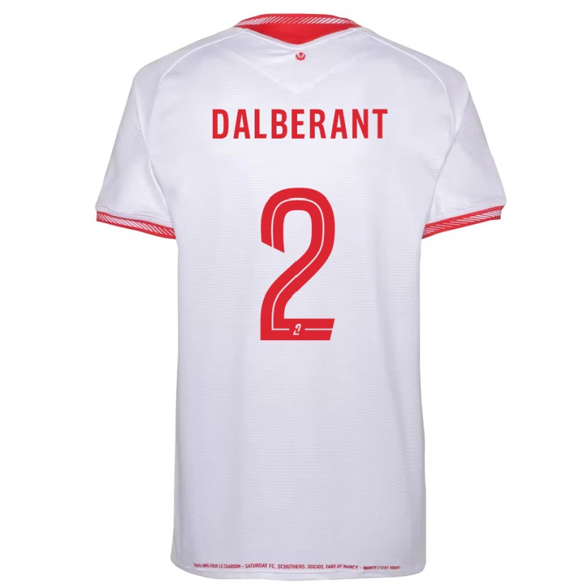 Danxen Niño Camiseta Jean-Michel Dalberant #2 Negro Rojo 2ª Equipación 2025/26 La Camisa México