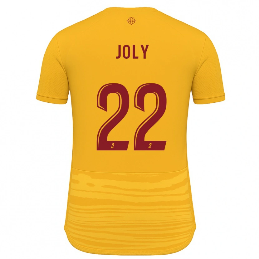 Danxen Niño Camiseta Octave Joly #22 Naranja Borgoña 2ª Equipación 2025/26 La Camisa México