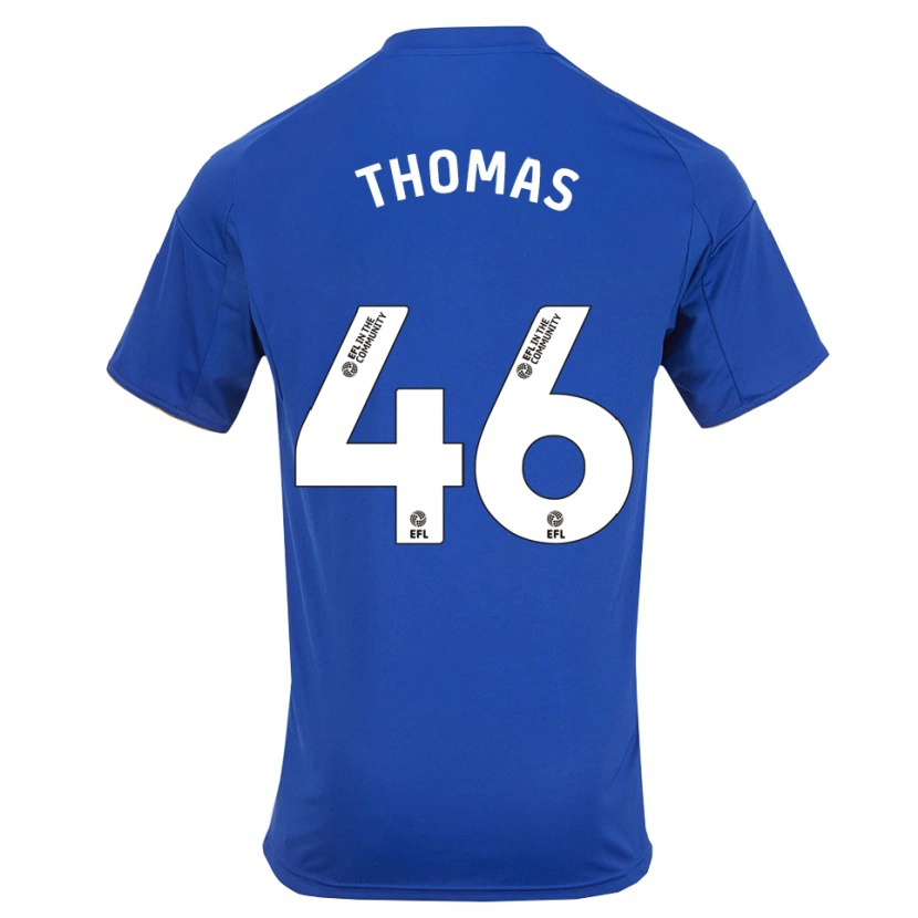 Danxen Hombre Camiseta Silko Thomas #46 Azul Oro 1ª Equipación 2025/26 La Camisa México
