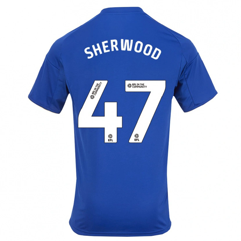 Danxen Hombre Camiseta Simone Sherwood #47 Azul Oro 1ª Equipación 2025/26 La Camisa México
