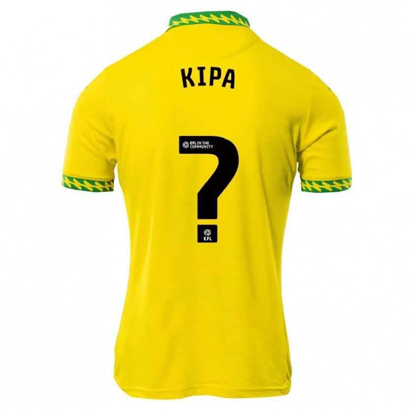 Danxen Hombre Camiseta Joseph Kipa #0 Blanco Verde 1ª Equipación 2025/26 La Camisa México