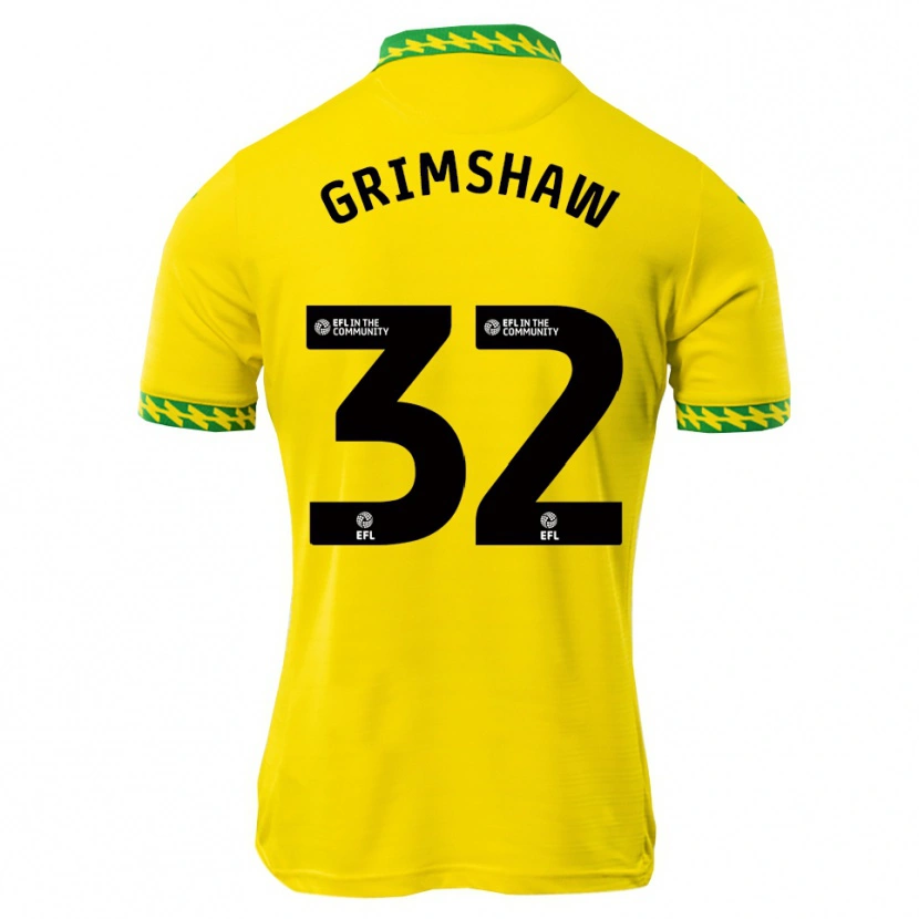 Danxen Hombre Camiseta Daniel Grimshaw #32 Blanco Verde 1ª Equipación 2025/26 La Camisa México