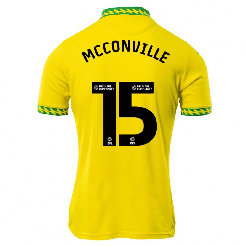 Danxen Hombre Camiseta Ruairi Mcconville #15 Blanco Verde 1ª Equipación 2025/26 La Camisa México