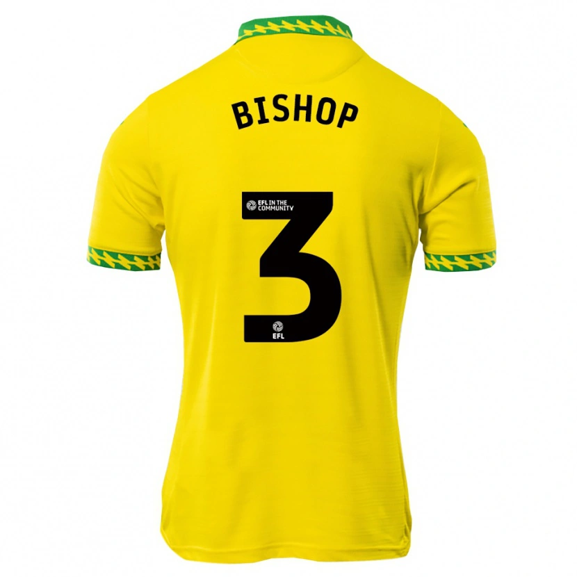 Danxen Hombre Camiseta Ellie Bishop #3 Blanco Verde 1ª Equipación 2025/26 La Camisa México